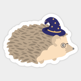 Hedgie Wizard Sticker